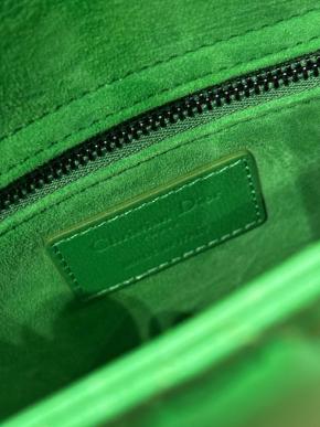 Dior Green Lady Dior Bag 5