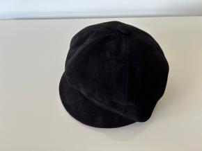 Dior Black Goatskin Suede Cap 3