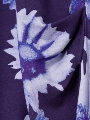 Erdem Printed Blue Jersey Midi Dress 6