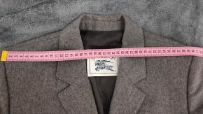 Burberry Grey Vintage Wool Blazer 10