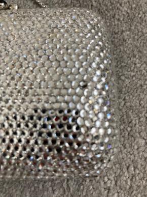 Judith Lieber Mini Crystal Clutch On Chain 2000 11