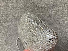 Judith Lieber Mini Crystal Clutch On Chain 2000 14
