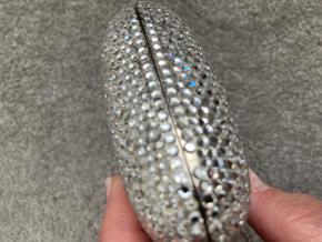 Judith Lieber Mini Crystal Clutch On Chain 2000 9