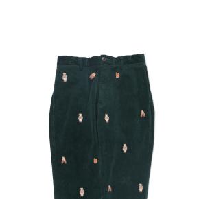 Polo Ralph Lauren Cotton Stretch Corduroy Embroidered Slim Fit Trousers 2