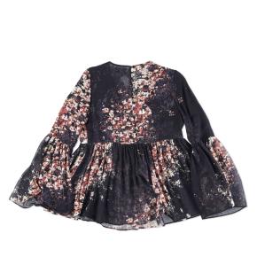 Intermix  Kenai Floral Babydoll Blouse 8