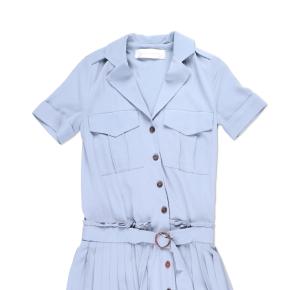 Victoria Victoria Beckham Midi Blue Dress 2