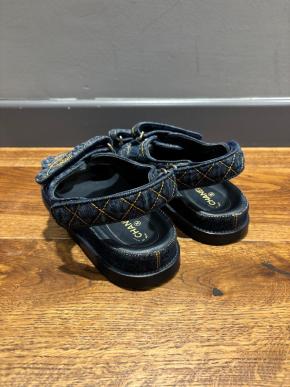 Chanel Denim Dad Sandals 7