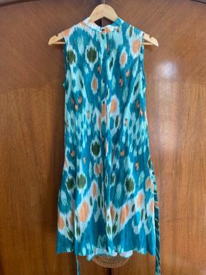 Erdem Ikat Print Linen Dress 2