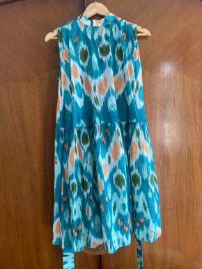 Erdem Ikat Print Linen Dress 3