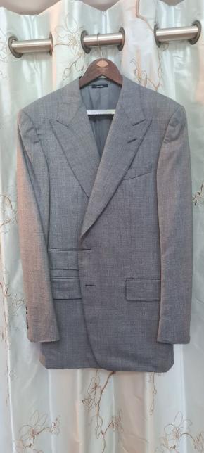 Tom Ford Bespoke Grey Wool Suit 2