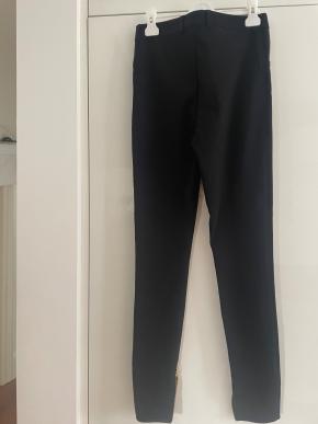 Celine Black Wool Blend Slim Trousers 2