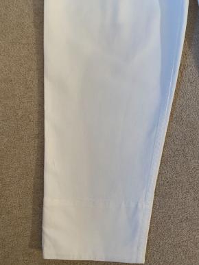 MHL White Cotton Twill Pants 9