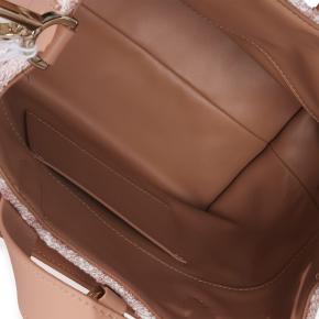 Christian Dior Pink Rose Des Vents Tweed Small Toujours Vertical Tote 4