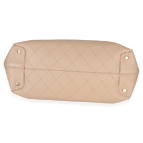 Chanel Quilted Calfskin Large Serial Shopper Tote 7