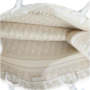 Christian Dior  Oblique Embroidery Medium Book Tote 5