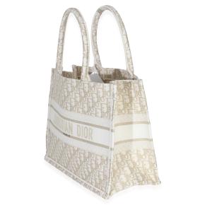 Christian Dior  Oblique Embroidery Medium Book Tote 4