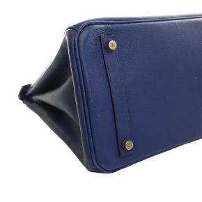 Hermes Bleu Saphir Evercolor Birkin Retourne 30 12