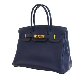 Hermes Bleu Saphir Evercolor Birkin Retourne 30 6