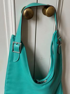 Hermes Blue Lagoon Massai Tote 4