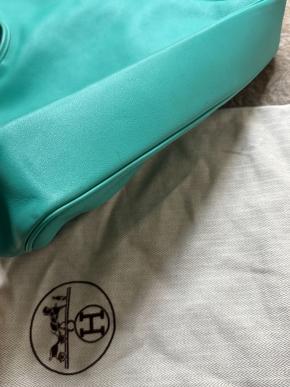 Hermes Blue Lagoon Massai Tote 9