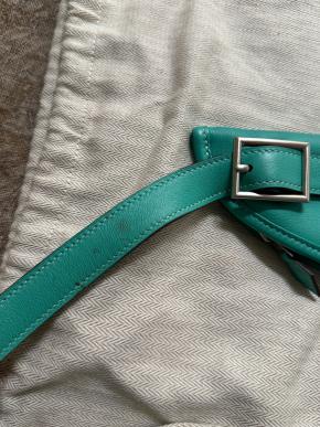 Hermes Blue Lagoon Massai Tote 11