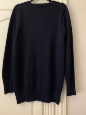 MaxMara Navy Blue Wool/Cotton Blend Jumper 3
