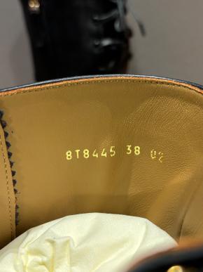 Fendi Black Delfina Combat Boots 6