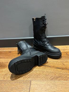 Fendi Black Delfina Combat Boots 5