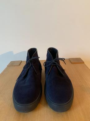 Fratelli Rossetti Navy Suede Desert Boots 4