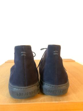 Fratelli Rossetti Navy Suede Desert Boots 7