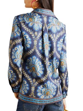 Etro Printed Silk Blouse 15