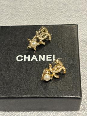 Chanel Crystal Embellished Drop Earrimgs 3