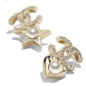 Chanel Crystal Embellished Drop Earrimgs 2