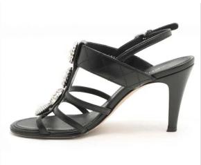 Chanel Faux Pearl Embellished Sandals 2