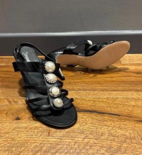 Chanel Faux Pearl Embellished Sandals 5
