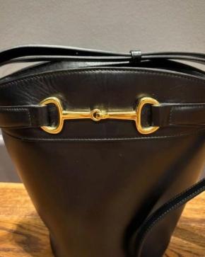 Celine Black Leather Tote 3