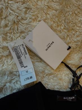 Balmain Black Knit Top 4