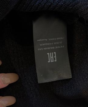 Balmain Black Knit Top 5