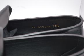 Saint Laurent Black Leather Moccasins 5