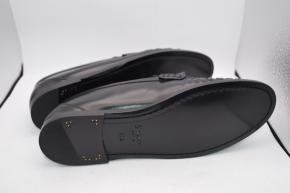 Saint Laurent Black Leather Moccasins 4