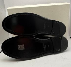 Saint Laurent Black Leather Moccasins 10