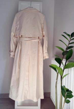 Nour Hammour Cream Harriet Trench Coat 4