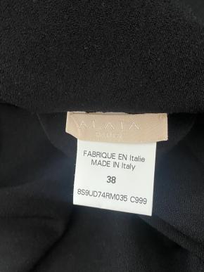 Alaia Black A Line Top 2