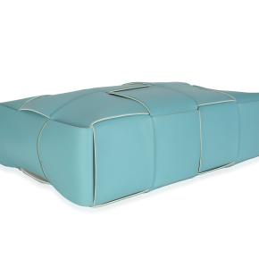 Bottega Veneta Blue Linoleum Nappa Maxi Intrecciato Large Arco Tote 6