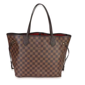 Louis Vuitton Coated Canvas Damier Ebene  Neverfull MM 2