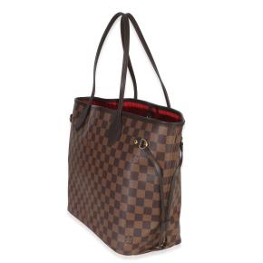 Louis Vuitton Coated Canvas Damier Ebene  Neverfull MM 4
