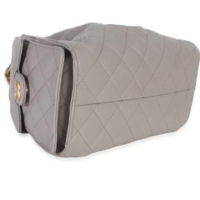 Chanel Quilted Caviar Small Chanel 25 Hobo Handbag 6