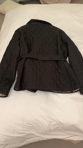 Burberry Black Quilted Jacket 18