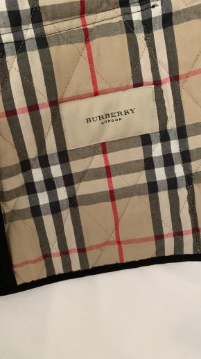 Burberry Black Quilted Jacket 22