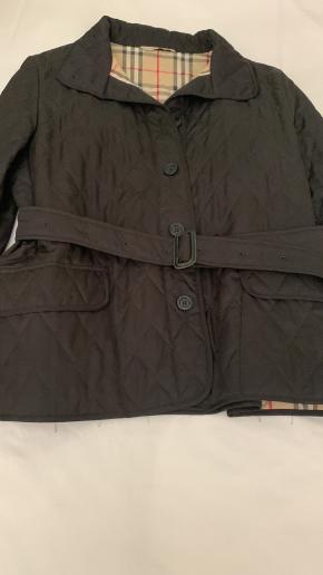 Burberry Black Quilted Jacket 20